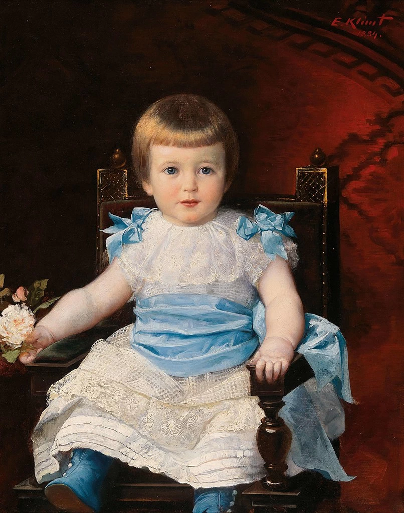 Ritratto di una bambina seduta
